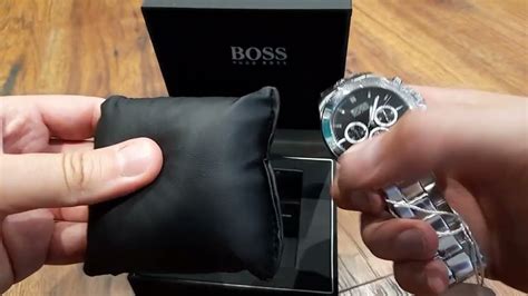 hugo boss watch and wallet set fake|vintage hugo boss watch.